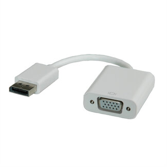 Roline ROLINE DisplayPort/VGA Adapter, v1.2, DP Male - VGA Female, Actief