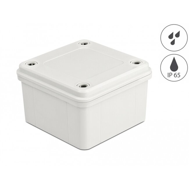 Delock Installation Housing IP65 waterproof 96 x 96 x 60 mm grey