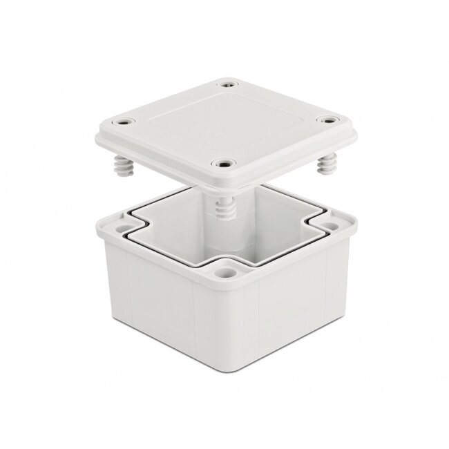 Delock Installation Housing IP65 waterproof 96 x 96 x 60 mm grey