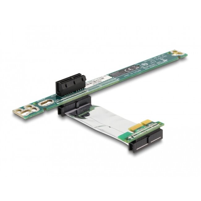 Delock Riser Card PCI Express x1 > x1 with flexible cable 7 cm