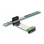 Delock Riser Card PCI Express x1 > x1 with flexible cable 7 cm