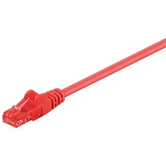 Goobay Goobay CAT 6 Patch Cable, U/UTP, red 1 m