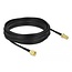 Delock Antenna Cable RP-SMA plug to RP-SMA jack LMR/CFD100 10 m low loss