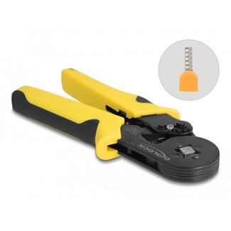 DeLOCK Delock Tool for crimping wire end ferrules self-adjusting – square