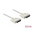 Delock Serial Cable D-Sub 25 male to male 0.5 m