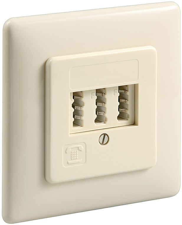 Pro 3 TAE-NFN wall plate flush mount