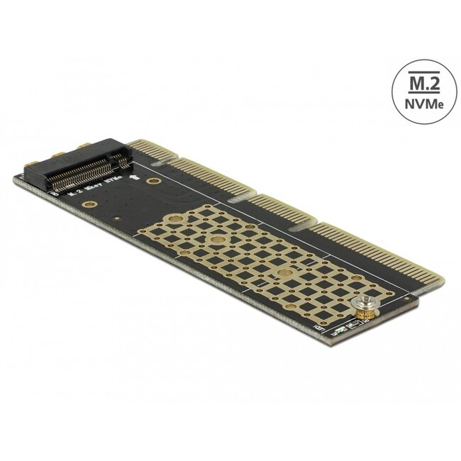 Delock PCI Express x16 (x4 / x8) Card to 1 x NVMe M.2 Key M for Server
