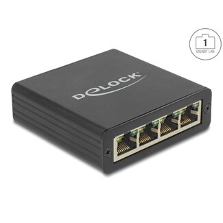 DeLOCK Delock Adapter USB 5 Gbps to 4 x Gigabit LAN
