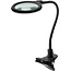 Goobay LED Magnifying Lamp with Clamp, 6 W, black