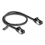 Delock RJ45 Cable plug to plug Cat.8.1 flexible 0.5 m black