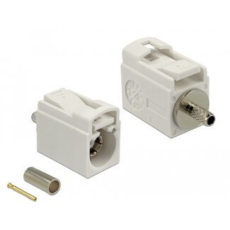 DeLOCK Delock FAKRA B jack 21 mm (short) for crimping