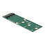 Delock Adapter mSATA to M.2 Key B slot