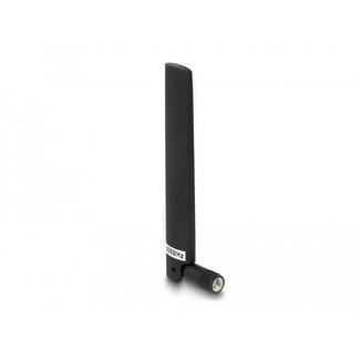 DeLOCK Delock LoRa 868 MHz Antenna SMA plug 3 dBi omnidirectional with tilt joint black