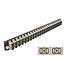 Delock 19″ Splice Box Front Panel 24 port SC Duplex beige