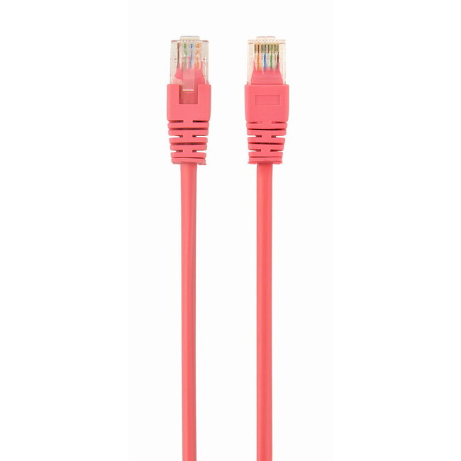 UTP Cat5E patchkabel, 5 m, roze
