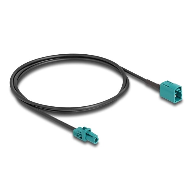 Delock Cable Mini FAKRA Z jack quad to FAKRA Z jack quad B-Type
