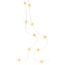 Goobay 20 LED Silver Wire Fairy Lights "Stars"