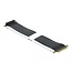 Delock Riser Card PCI Express x8 to x8 with flexible cable 30 cm
