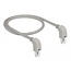 Delock Network cable RJ45 Cat.5e SF/UTP downwards / downwards angled 0.5 m