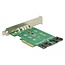 Delock PCI Express Card > 3 x M.2 Slot - Low Profile Form Factor