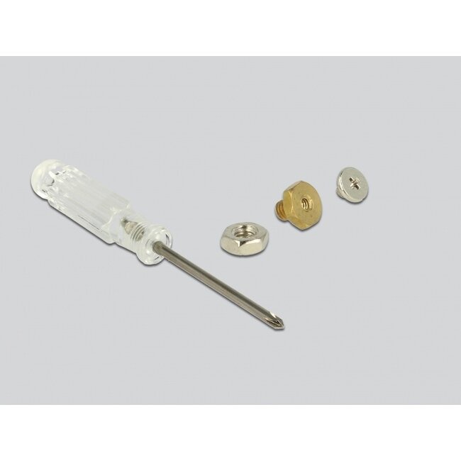 Delock PCI Express Card > 3 x M.2 Slot - Low Profile Form Factor