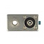 Delock FAKRA Z plug spring pin for crimping 1 prepunched hole