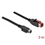 Delock PoweredUSB cable male 24 V to Mini-DIN 3 pin male 3 m for POS printers and terminals
