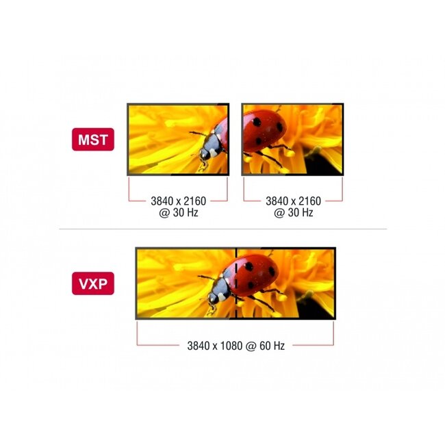 Delock USB Type-C™ Splitter (DP Alt Mode) to 2 x HDMI MST / VXP