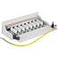 Goobay CAT 5e Mini/Desktop Patch Panel, 8 Port