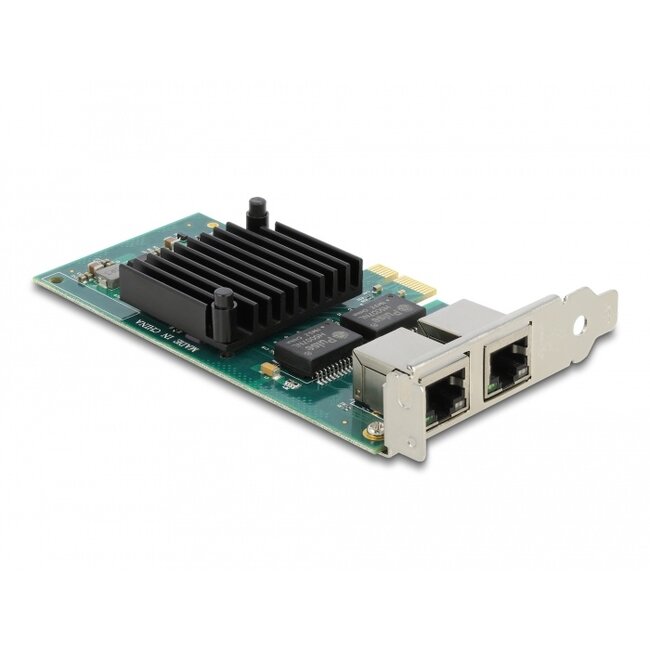 Delock PCI Express x1 Card 2 x RJ45 Gigabit LAN i350