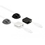 Delock Cable holder and cable clip set 4 pieces