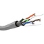 Goobay CAT 5e Network Cable, F/UTP, grey 100 m