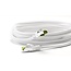 Goobay RJ45 Patch Cord with CAT 8.1 S/FTP Raw Cable, AWG 26, white 7.5 m