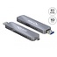 Delock External Enclosure for M.2 NVME PCIe SSD with USB Type-C™ and Type-A male