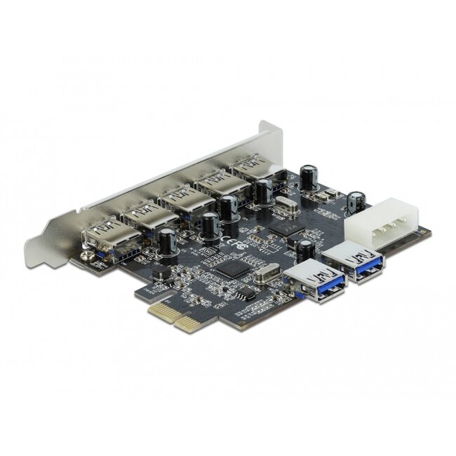Delock PCI Express Card > 5 x external + 2 x internal USB 3.0
