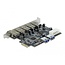 Delock PCI Express Card > 5 x external + 2 x internal USB 3.0