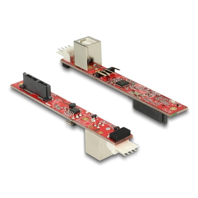 Delock Converter Slim SATA 13 pin to USB 2.0 Type-B female