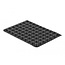Delock Rubber feet round self-adhesive 8 x 3 mm 70 pieces black