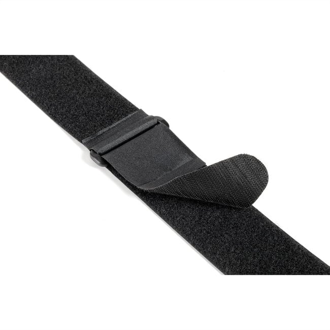 VELCRO® Verstelbare schouderriem met klittenband, extra breed, Haak & lus band 50mm x 92cm x 1 zwart