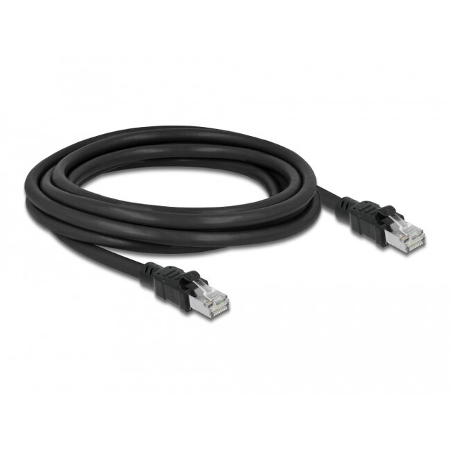 Delock Network cable RJ45 Cat.6A F/UTP with inner metal sheath 3 m