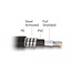 Delock Network cable RJ45 Cat.6A F/UTP with inner metal sheath 2 m
