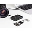 Delock Card Reader for XQD / SD / Micro SD memory cards + USB Type-A port