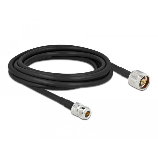 Delock Antenna Cable N plug to N jack LMR/CFD300 3 m low loss