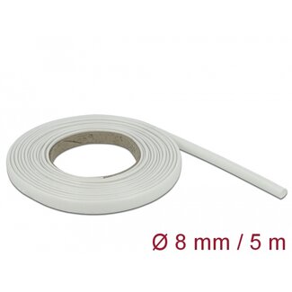 DeLOCK Delock Fiberglass Sleeving 5 m x 8 mm white
