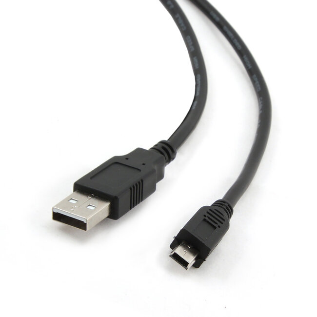 USB-kabel (2.0), AM naar MINI B5 connector, 1,8 m