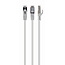 FTP Cat6 patchkabel, 3 m, wit