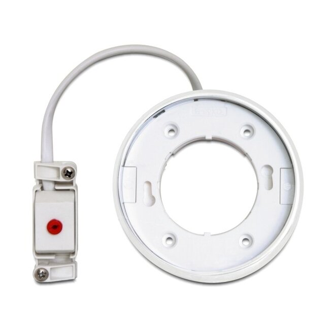 Delock Lighting GX53 surface mount base round type F white