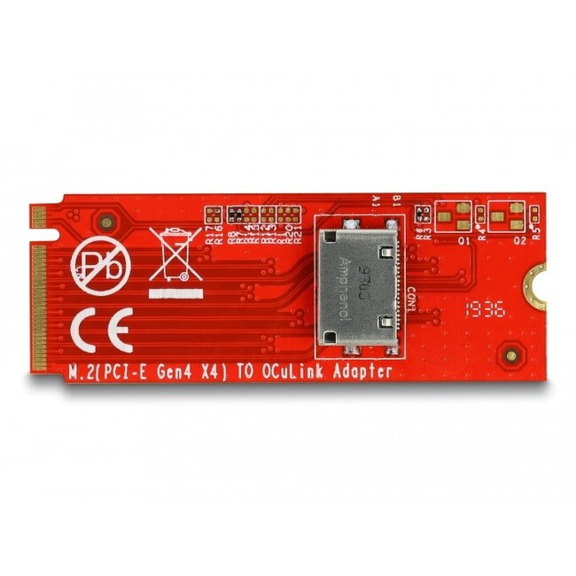 Delock M.2 Key M to 1 x OCuLink SFF-8612 Converter