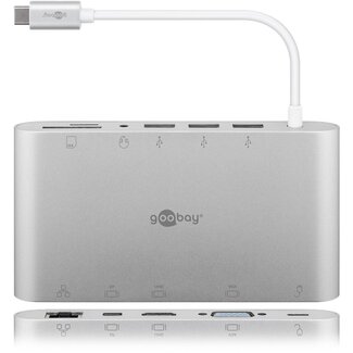 Goobay Goobay USB-C™ Aluminium Multiport Adapter