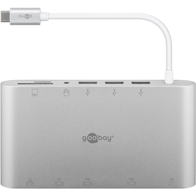 Goobay USB-C™ Aluminium Multiport Adapter